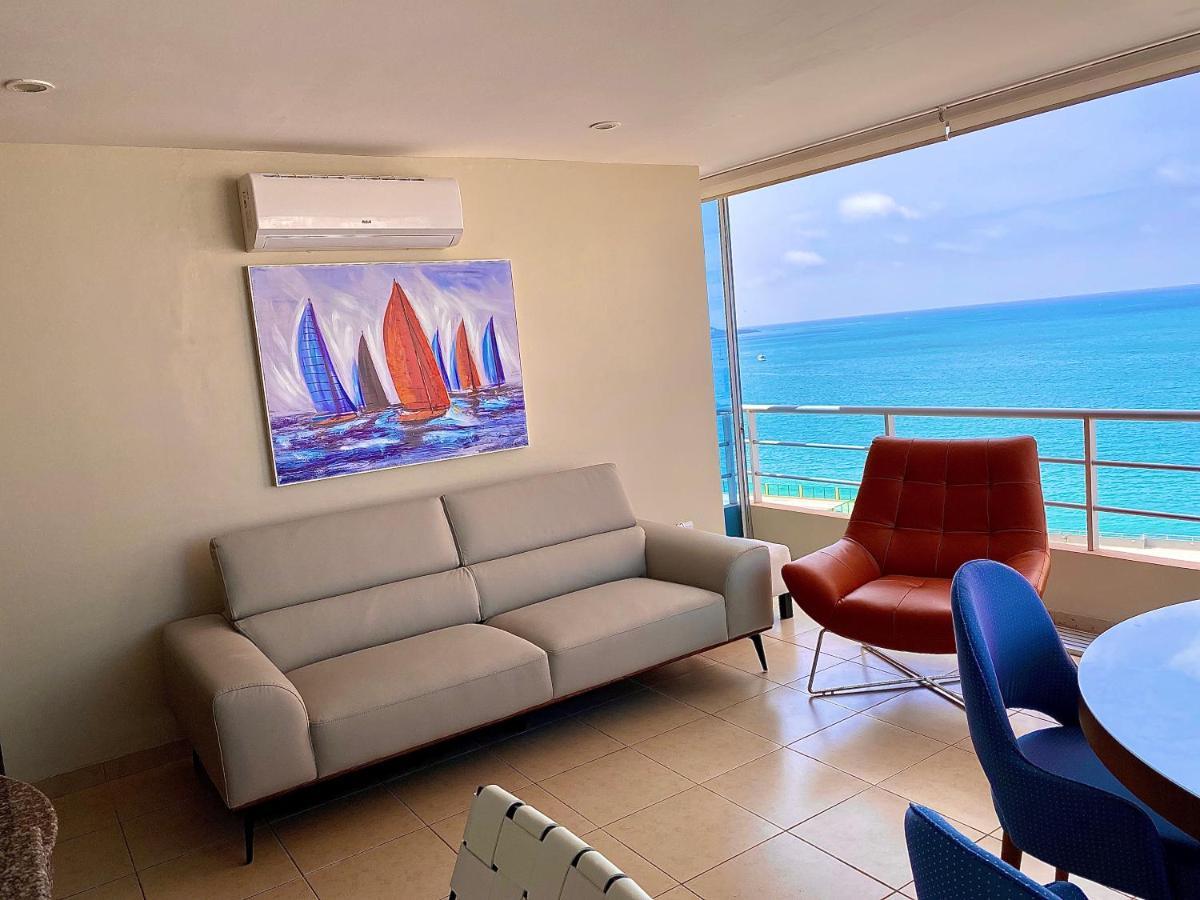 Comodo Apartamento Con Vista Al Mar. Salinas  Buitenkant foto
