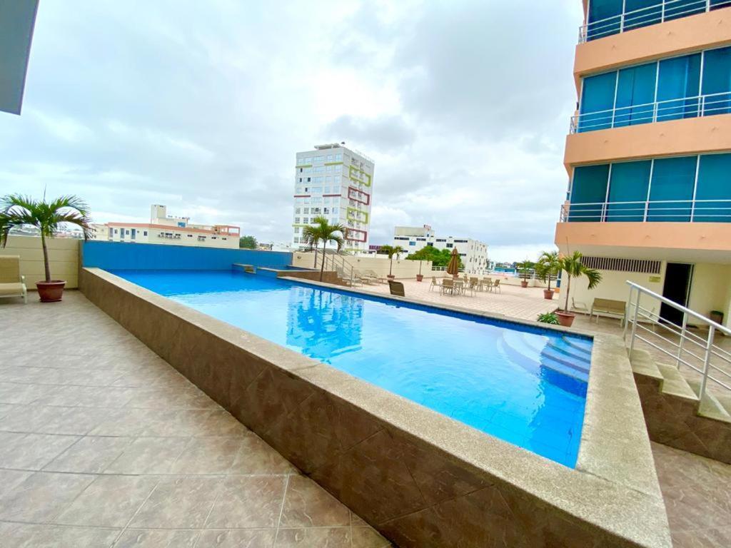 Comodo Apartamento Con Vista Al Mar. Salinas  Buitenkant foto